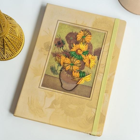 Notebook Van Gogh Sunflowers Girasoli