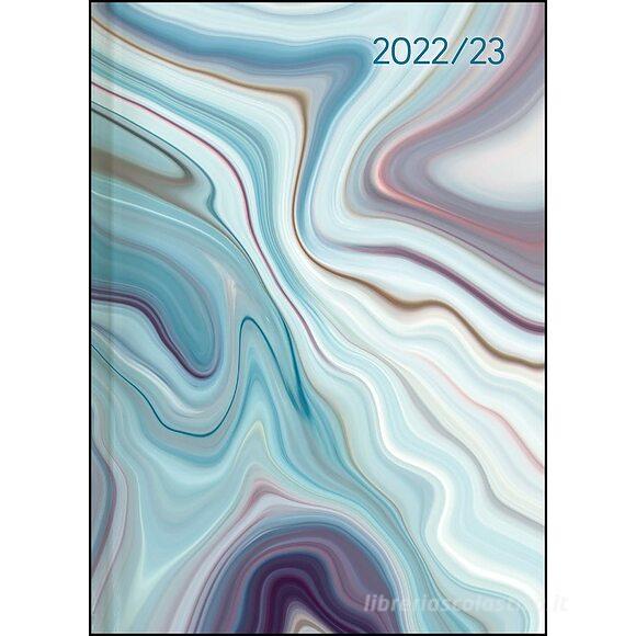 Agenda 17 mesi settimanale 2022-2023 Campustimer Blue Marble A5
