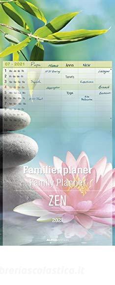 Calendario 2021 Family Planner Zen 21x45