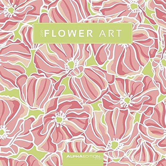Calendario 2019 Flower Art 30x30 cm