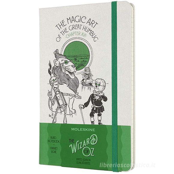 Moleskine - Taccuino a righe Il mago di Oz verde - Large copertina rigida