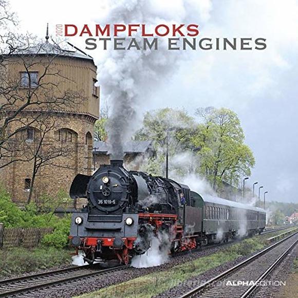 Calendario 2020 Steam Engines 30x30 cm