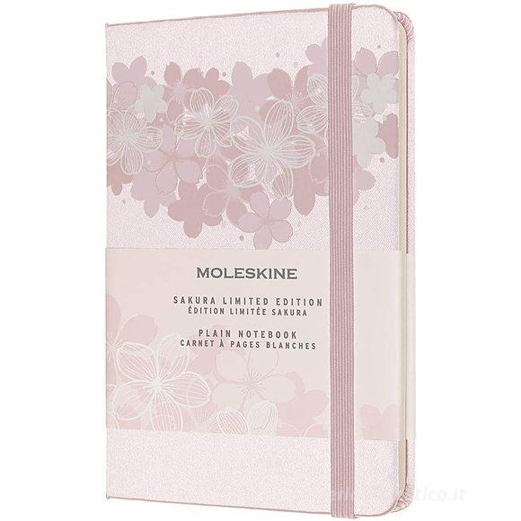 Moleskine - Taccuino pagine bianche Sakura - Pocket copertina rigida