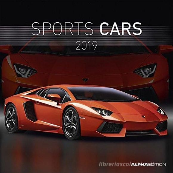 Calendario 2019 Sports Cars 30x30 cm