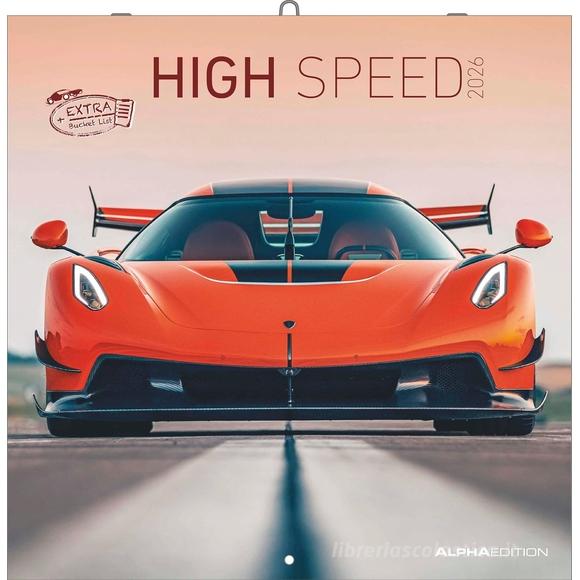 Calendario 2026 High Speed cm 30x30