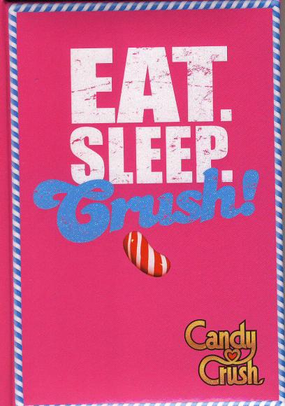 Diario Candy Crush - Eat Sleep Crush non datato 12 mesi