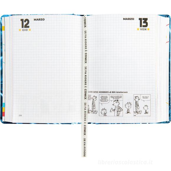 Comix 2025-2026. Agenda 16 mesi mini. Metal Fluid