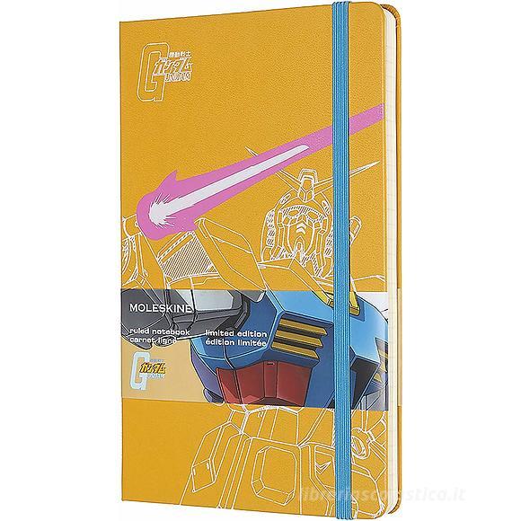 Moleskine - Taccuino a righe Gundam giallo - Large copertina rigida