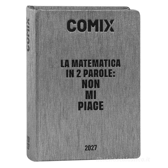Diario Agenda Comix 16 mesi Standard Gear Black - Diario scolastico 2026-2027