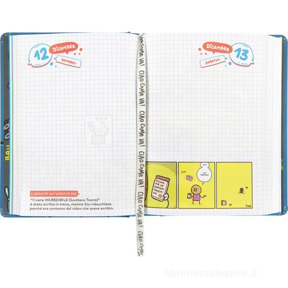 Comix 2025-2026. Agenda 16 mesi medium Scottecs by Sio. Petrolio