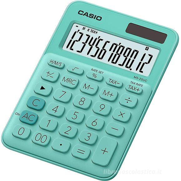 Calcolatrice da tavolo MS-20UC verde