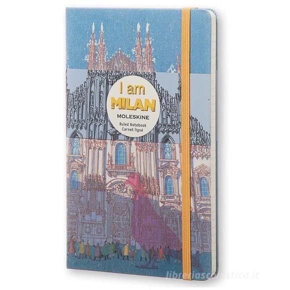 Moleskine - Taccuino Limited Edition I am Milan a righe - Large