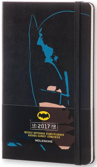 Moleskine 12 mesi - Agenda settimanale Batman - Large 2017