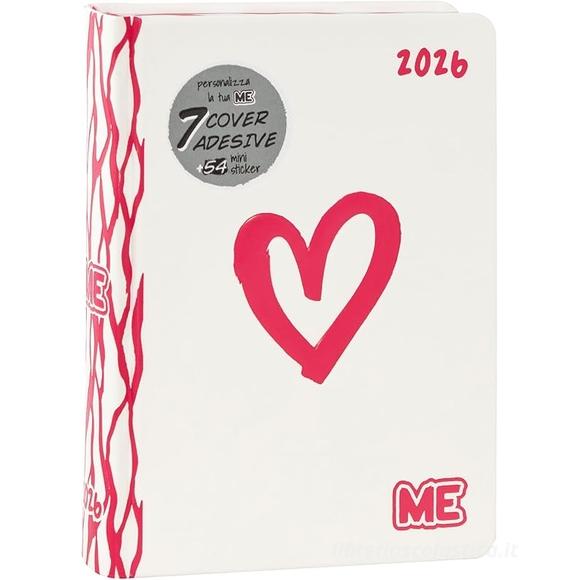 Diario agenda ME My Evolution 2025-2026 16 mesi. Love