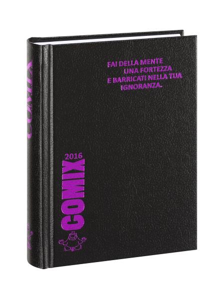 Comix 2016. Diario medio nero viola: Diari e agende di Franco Cosimo Panini