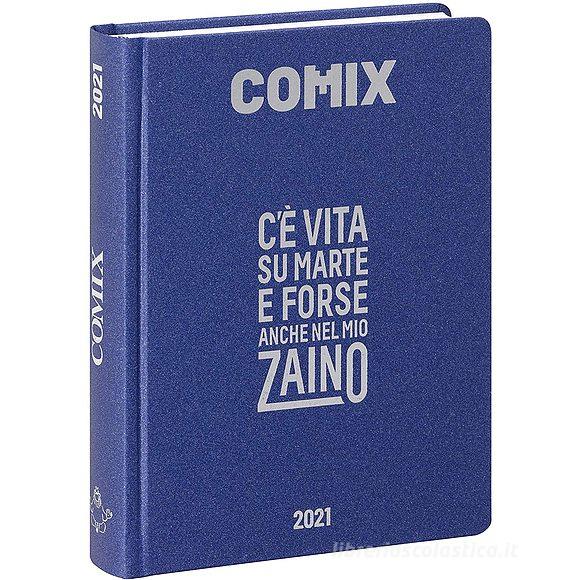 Comix 2020-2021. Diario agenda 16 mesi standard. Blu