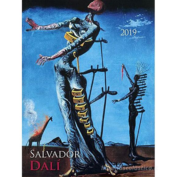 Calendario 2019 Salvador Dalì 45x56 cm