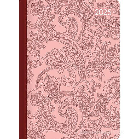Agenda giornaliera 12 mesi 2025 Journal Style Paisley