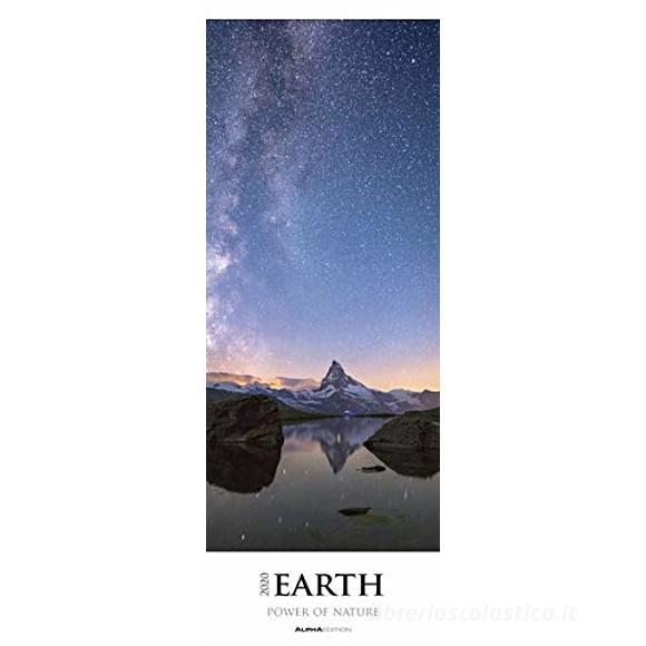 Calendario 2020 Earth 25x69 cm