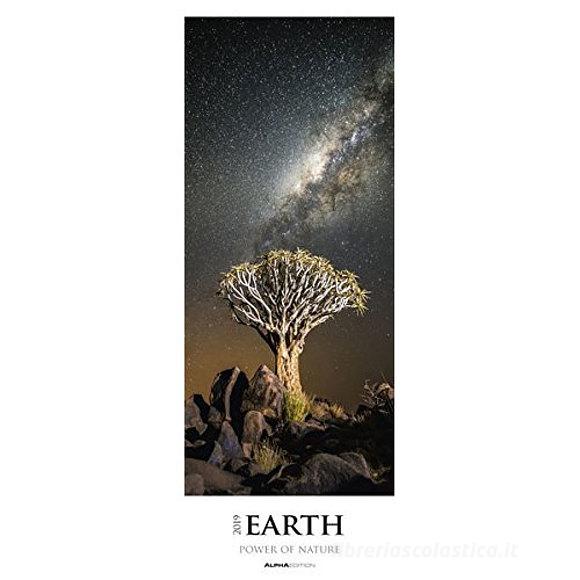 Calendario 2019 Earth 25x69 cm