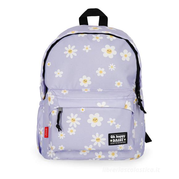 Zaino Legami My Backpack Margherite Lilla-Daisy Lilac