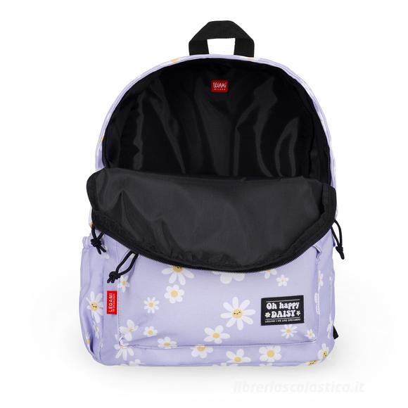 Zaino Legami My Backpack Margherite Lilla-Daisy Lilac