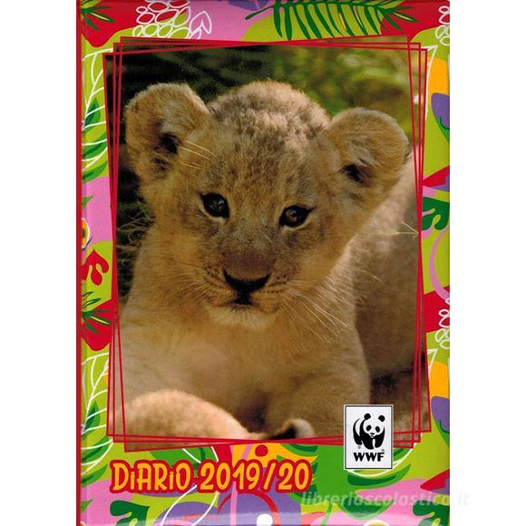 WWF Diario 2019/2020 12 mesi leone