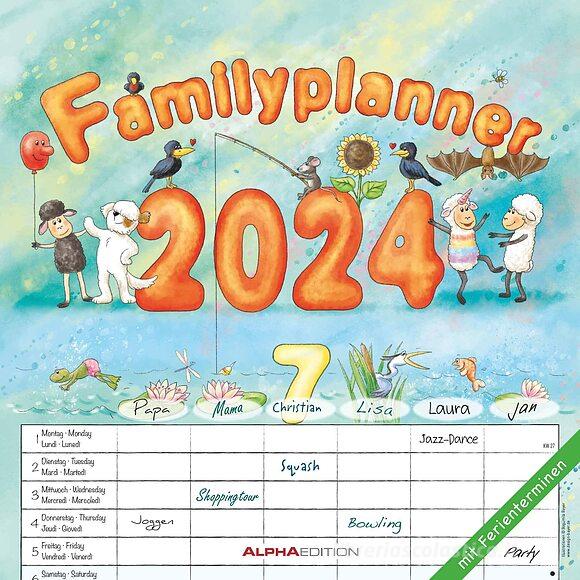 Calendario 2024 Family Planner cm 30x30