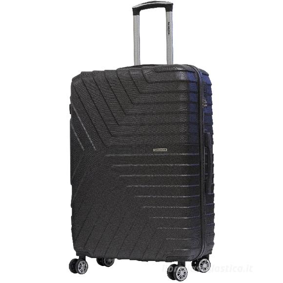 Trolley rigido grigio scuro cm 76x53x28 (28575)