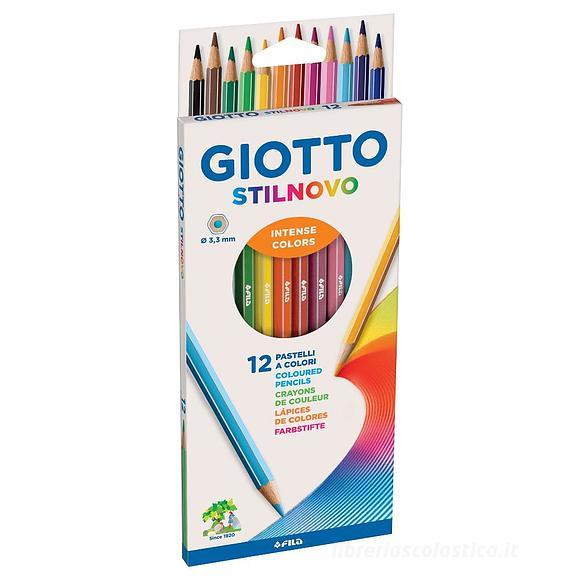 Confezione 12 pastelli Giotto Stilnovo