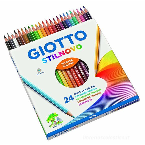 Confezione 24 pastelli Giotto Stilnovo