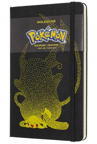 Moleskine taccuino con copertina rigida a righe large. Pokémon Pikachu. Limited edition
