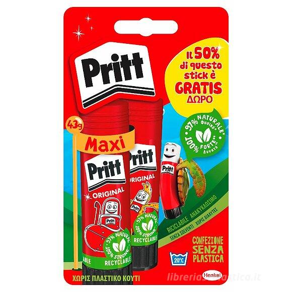 Confezione 2 colle stick Pritt maxi 43 grammi: Colla stick di Henkel