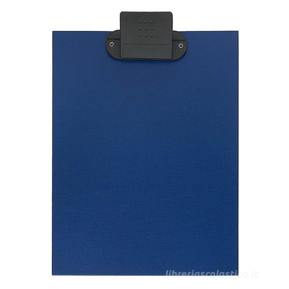Porta blocco con molla in plastica formato A4 (colori assortiti)