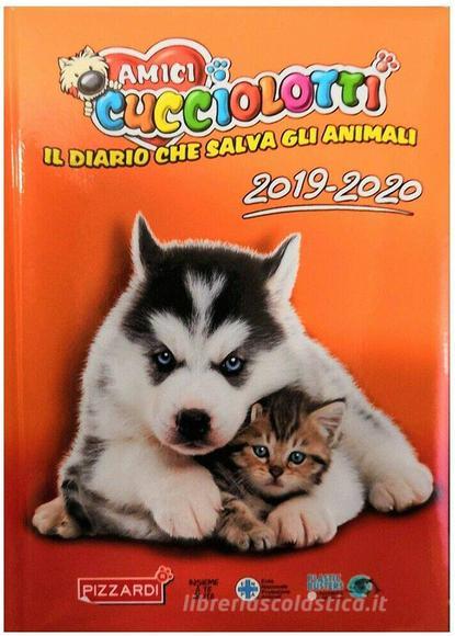 Amici Cucciolotti 2019-2020. Diario standard plus 12 mesi. Arancione