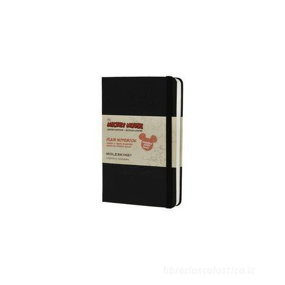 Moleskine taccuino a pagine bianche pocket. Mickey Mouse. Limited edition.