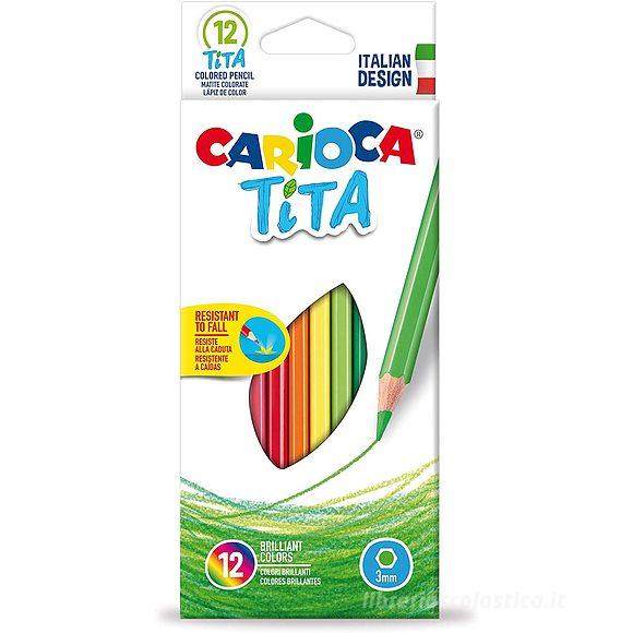 Confezione 12 matite colorate Tita
