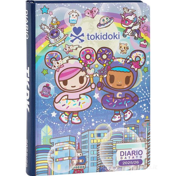 Tokidoki 2025-2026 diario datato 13 mesi blu