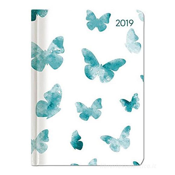 Agenda 2019 settimanale 12 mesi Ladytimer Butterflies