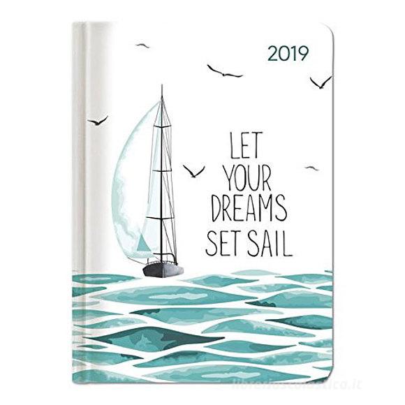 Agenda 2019 settimanale 12 mesi Ladytimer Sail