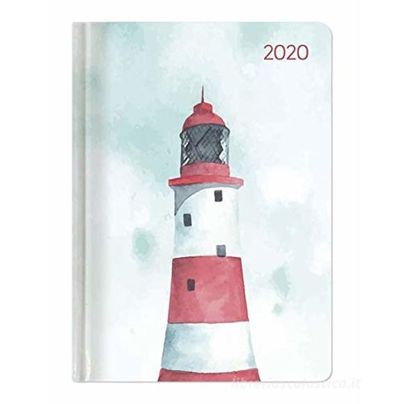 Agenda 12 mesi settimanale 2020 Ladytimer Pastel Lighthouse