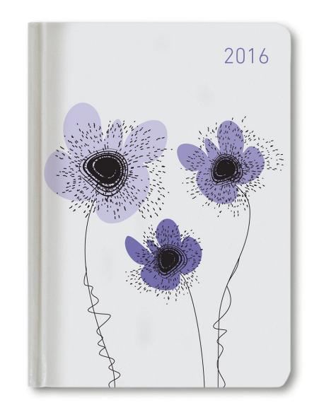 Ladytimer Violet Blossoms Agenda Settimanale 2016