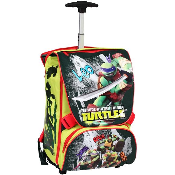 Turtles Zaino Trolley Deluxe con Super Gadget (9809123)