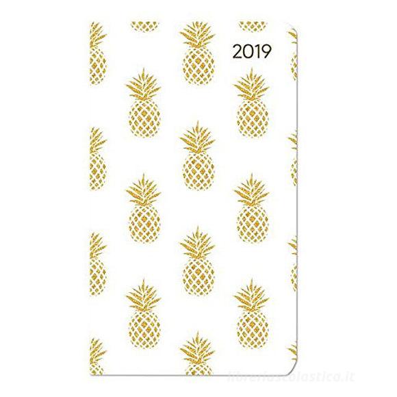 Agenda 2019 settimanale 12 mesi Ladytimer Slim Pineapple