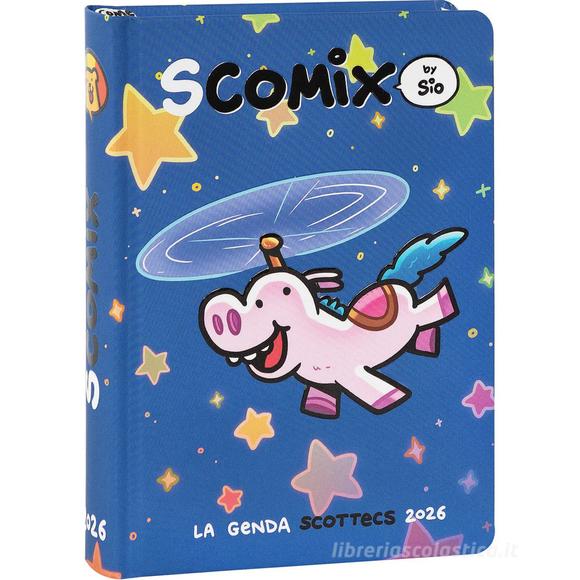 Comix 2025-2026. Agenda 16 mesi medium Scottecs by Sio. Unicottero