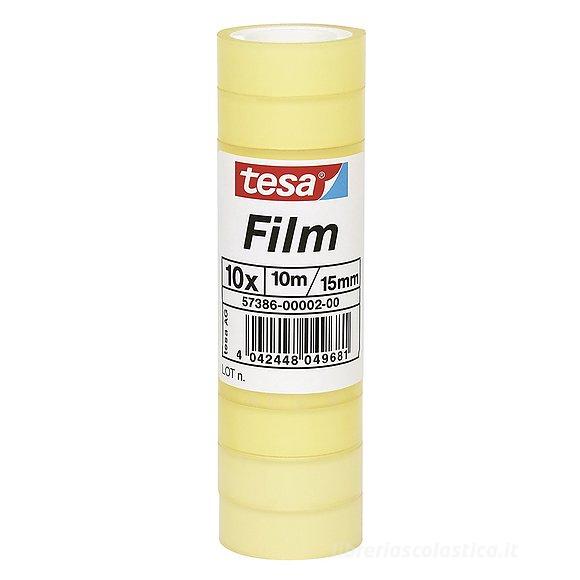 Confezione 10 rotoli di nastro adesivo Tesafilm Standard