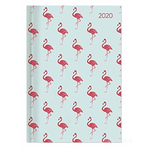 Agenda 12 mesi giornaliera 2020 Style Flamingos